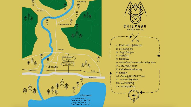 Event - Chiemgau Outdoor Festival 2021: Neues Outdoor-Spektakel für Frischluftfans in Übersee am Chiemsee