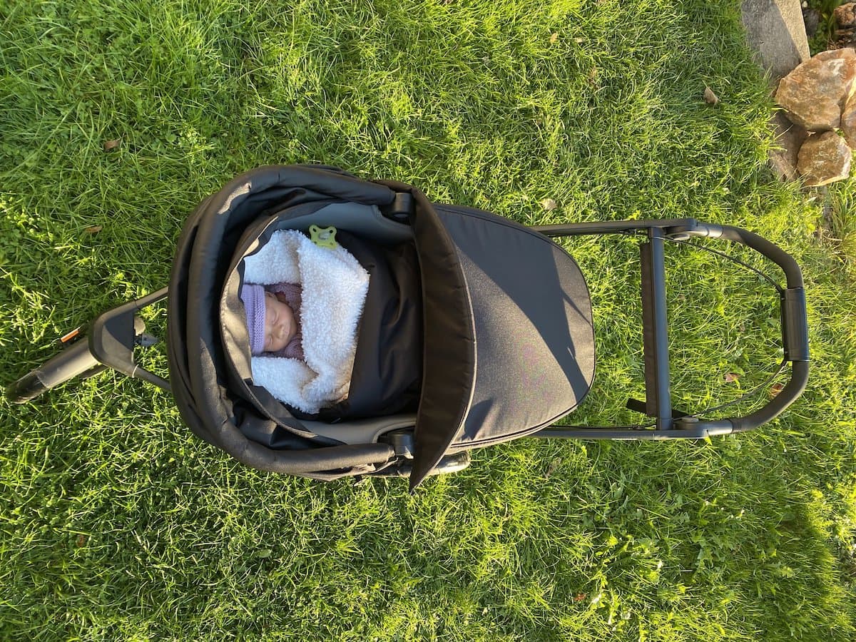 Testbericht - THULE Urban Glide Bassinet, Stroller Footmuff & Rain Cover: Faltbare Babywanne für Kinderwagen und sportliche Eltern