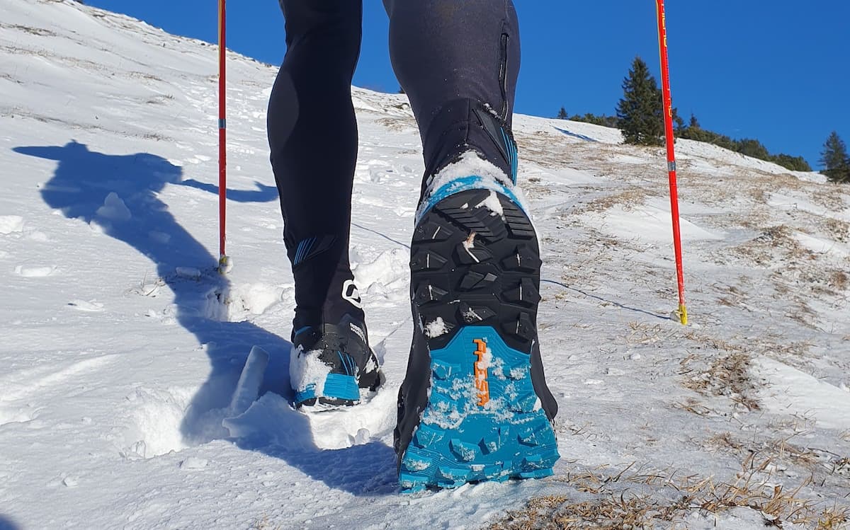 Testbericht - Scarpa Ribelle Run Kalibra G: Alpiner Laufschuh mit Boa-Verschlussystem und Polartec Windbloc Gamasche