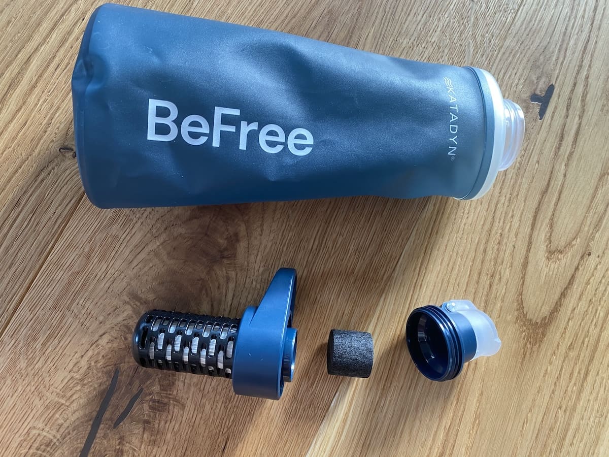 Testbericht - Katadyn BeFree Filter AC: Mobiler Wasserfilter verpackt als 0,5 Liter und 1 Liter Softflask